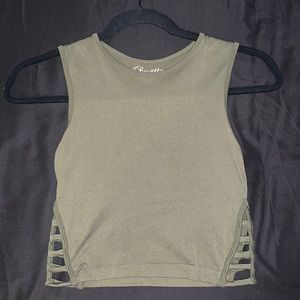 Luzette Collection green top